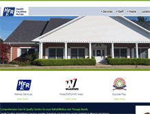 Tablet Screenshot of hfrehab.com